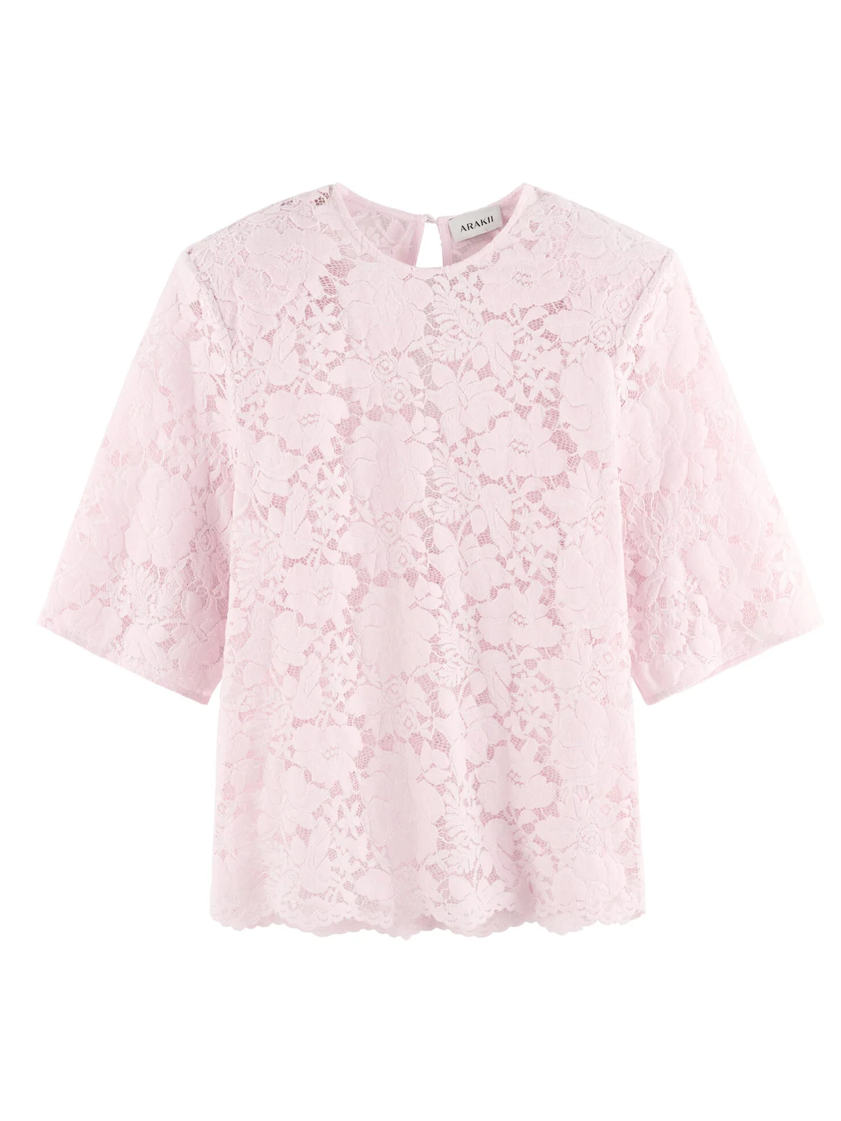 ARAKII Boxy Velvet Lace Top Exclusive