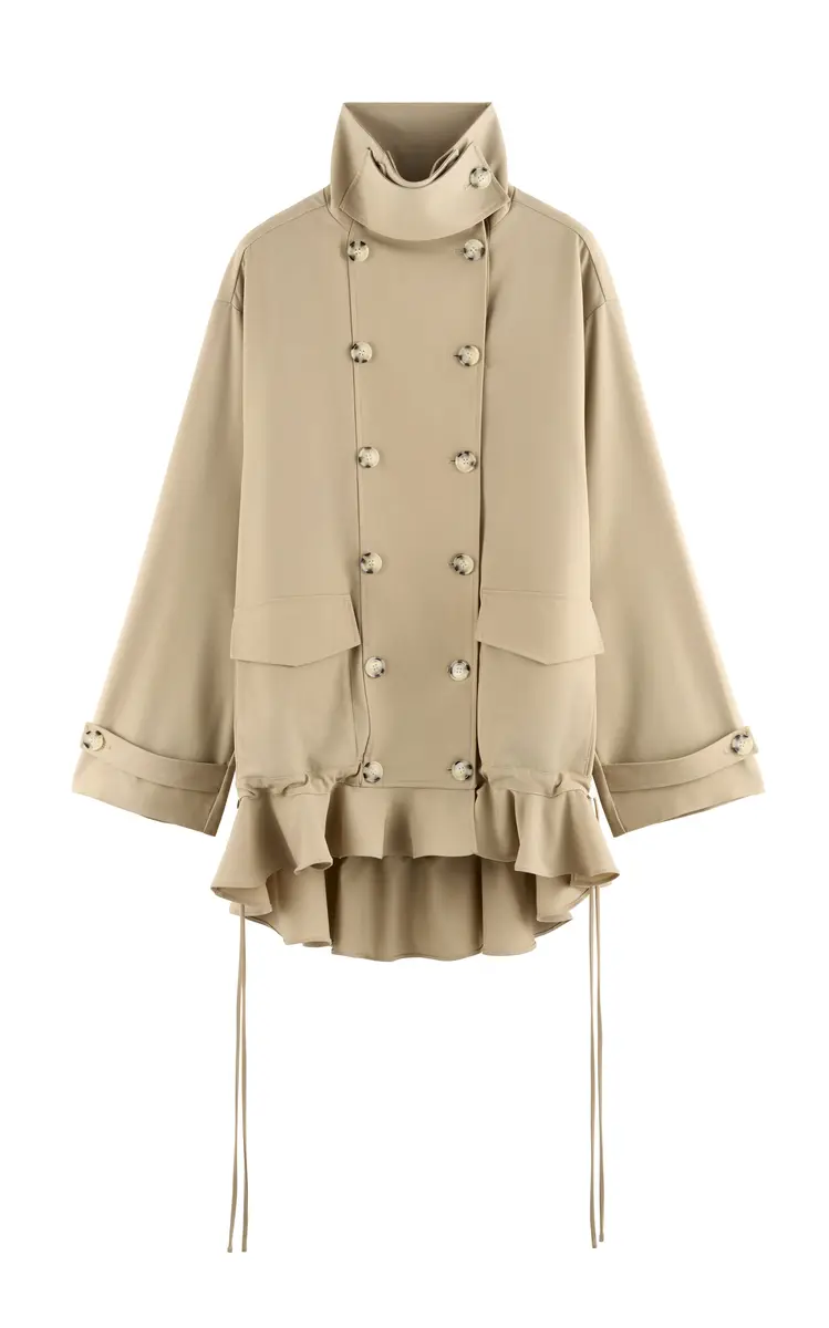 ARAKII Frill Jacket Wool-Blend Mini Dress Exclusive | Thumbnail 3
