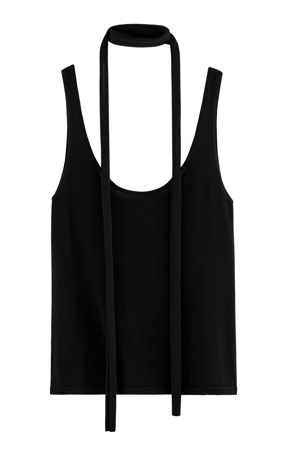 Exclusive Moment Scarf Crepe Top