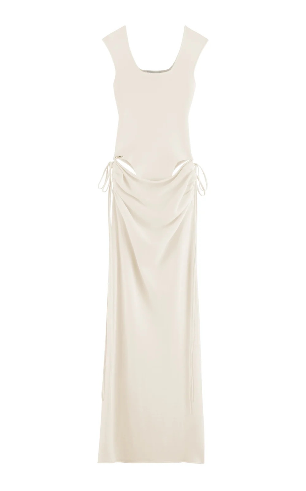 Exclusive Draped Crepe Maxi Dress Exclusive Draped Crepe Maxi Dress