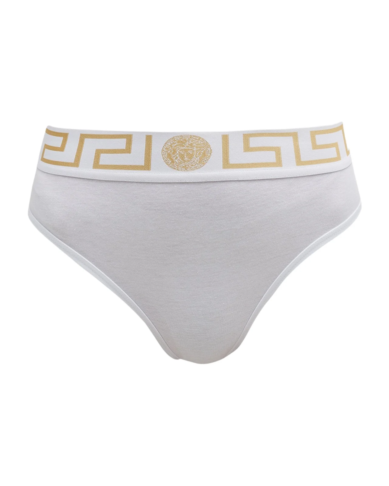 Greca Border High-Leg Jersey Briefs Greca Border High-Leg Jersey Briefs
