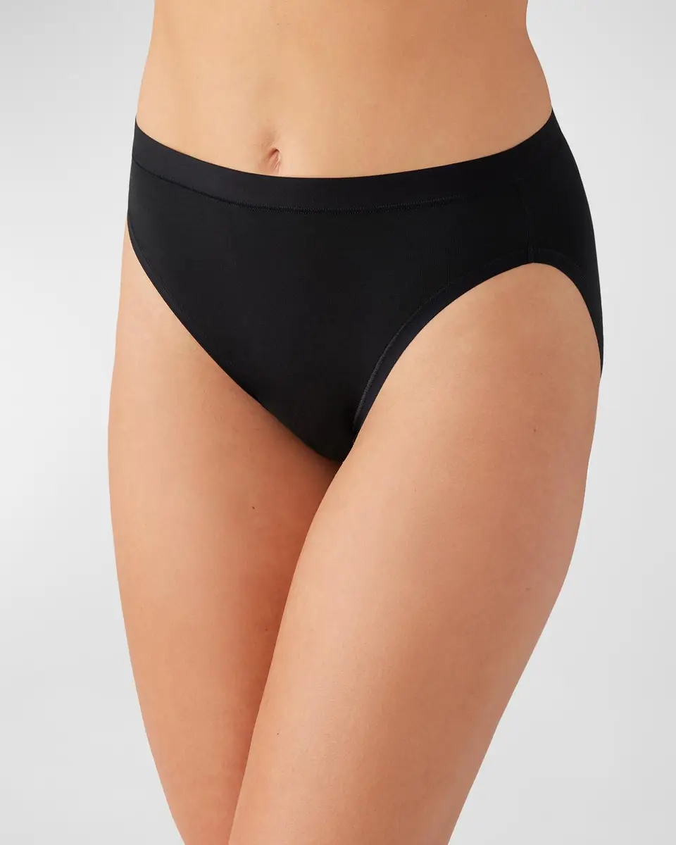 Wacoal Understated High-Cut Stretch Cotton Briefs | Thumbnail 2 Wacoal Understated High-Cut Stretch Cotton Briefs | Thumbnail 2