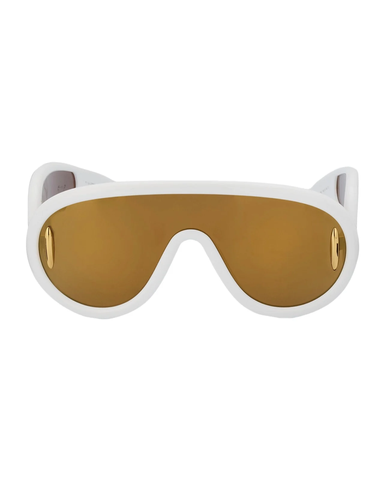 Loewe Men's Wave Acetate Anagram-Temple Mask Sunglasses