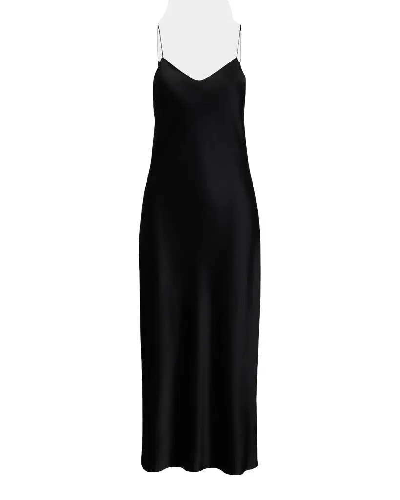 Polo Ralph Lauren Satin Midi Slip Dress | Image 1 Polo Ralph Lauren Satin Midi Slip Dress | Image 1