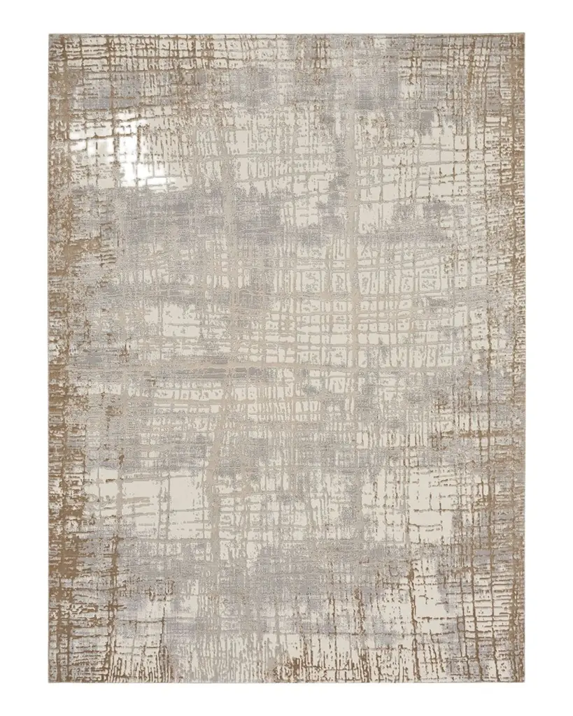 Calvin Klein Rush /Blue Power-Loomed Rug | Image 1 Calvin Klein Rush /Blue Power-Loomed Rug | Image 1