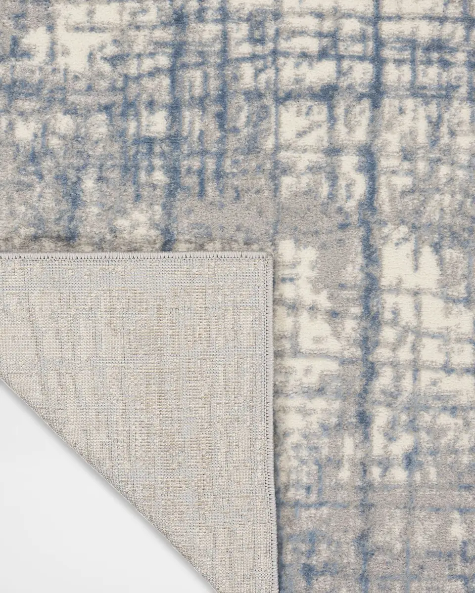 Calvin Klein Rush Ivory/Blue Power-Loomed Rug | Thumbnail 4 Calvin Klein Rush Ivory/Blue Power-Loomed Rug | Thumbnail 4