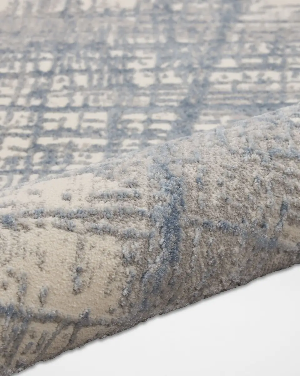 Calvin Klein Rush Ivory/Blue Power-Loomed Rug | Thumbnail 2 Calvin Klein Rush Ivory/Blue Power-Loomed Rug | Thumbnail 2