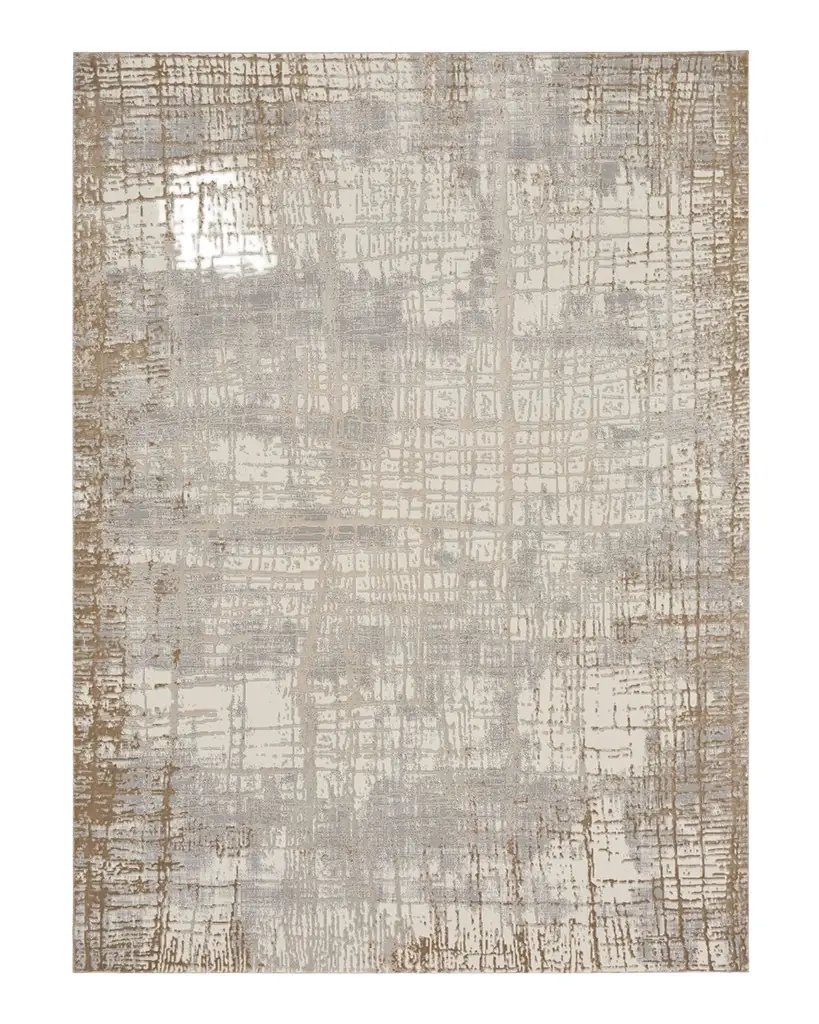 Calvin Klein Rush /Blue Power-Loomed Rug | Image 1 Calvin Klein Rush /Blue Power-Loomed Rug | Image 1