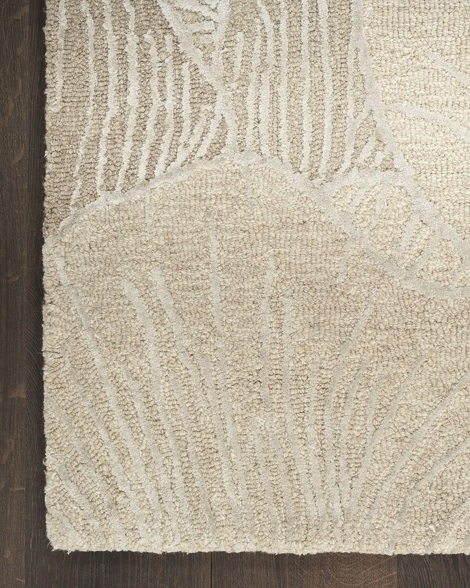 Nourison Avra Taupe Hand-Tufted Taupe Rug | Thumbnail 3 Nourison Avra Taupe Hand-Tufted Taupe Rug | Thumbnail 3