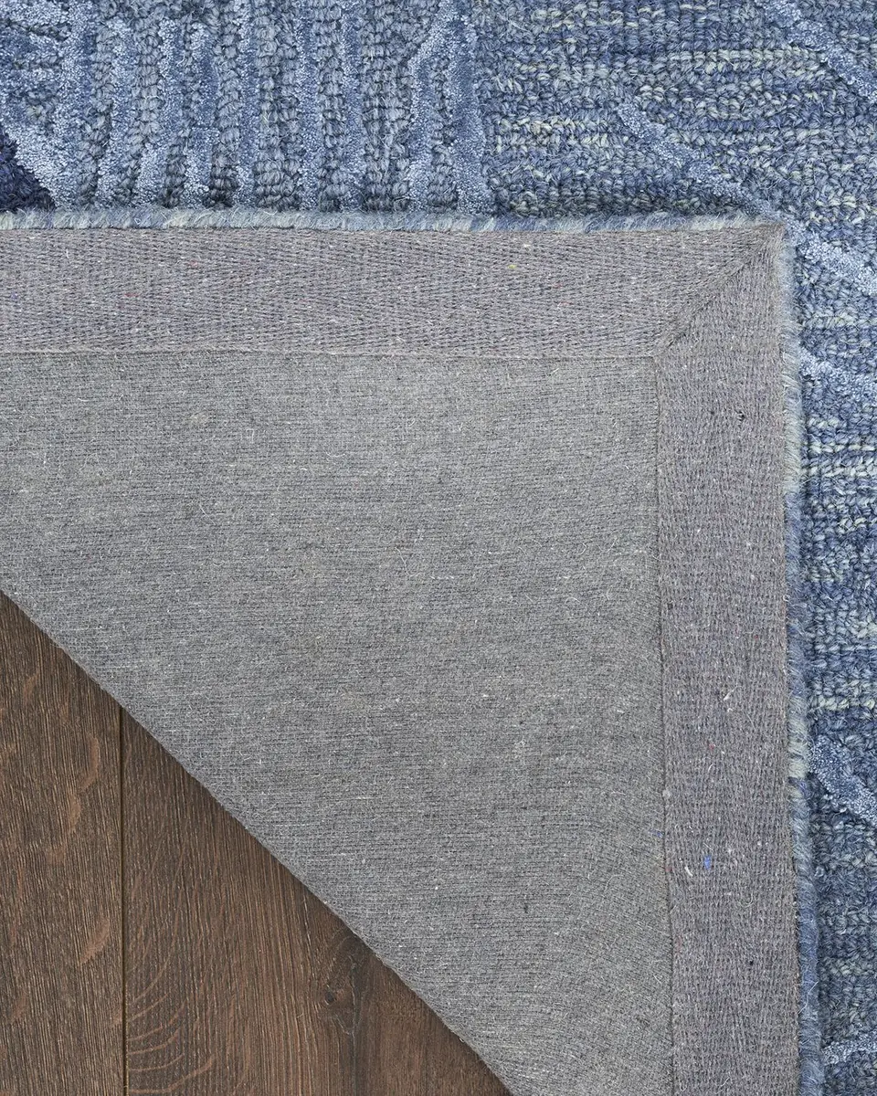 Nourison Avra Blue Hand-Tufted Rug | Thumbnail 4 Nourison Avra Blue Hand-Tufted Rug | Thumbnail 4