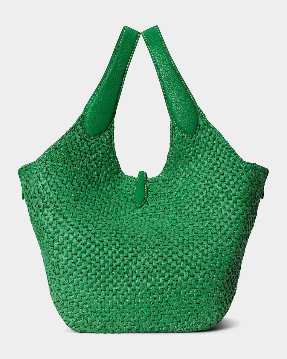 Polo Ralph Lauren Polo Play Big Pony Faux-Raffia Tote | Thumbnail 3