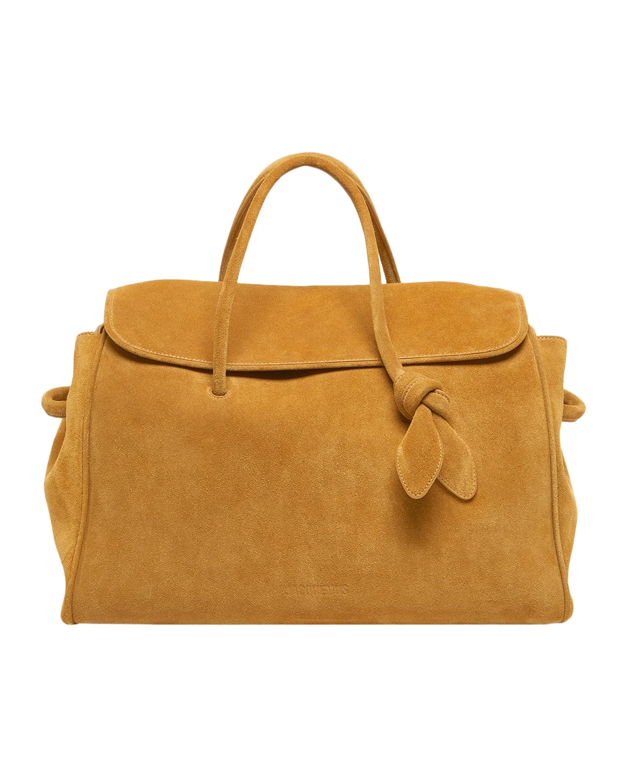 Jacquemus Men's The Turismo Suede Shopping Tote Bag