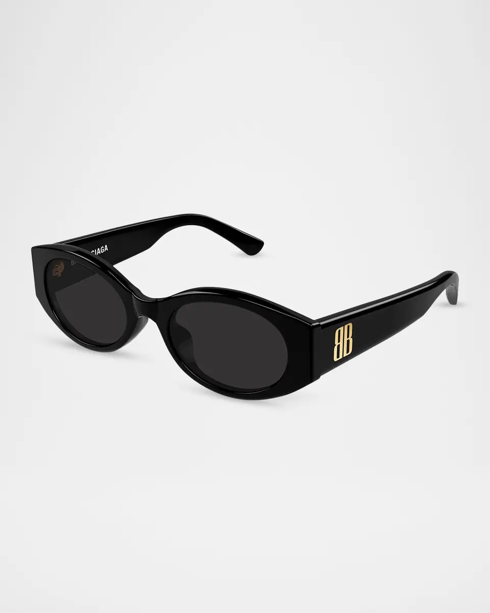 Balenciaga Nano BB Logo 53mm Oval Sunglasses | Thumbnail 2 Balenciaga Nano BB Logo 53mm Oval Sunglasses | Thumbnail 2