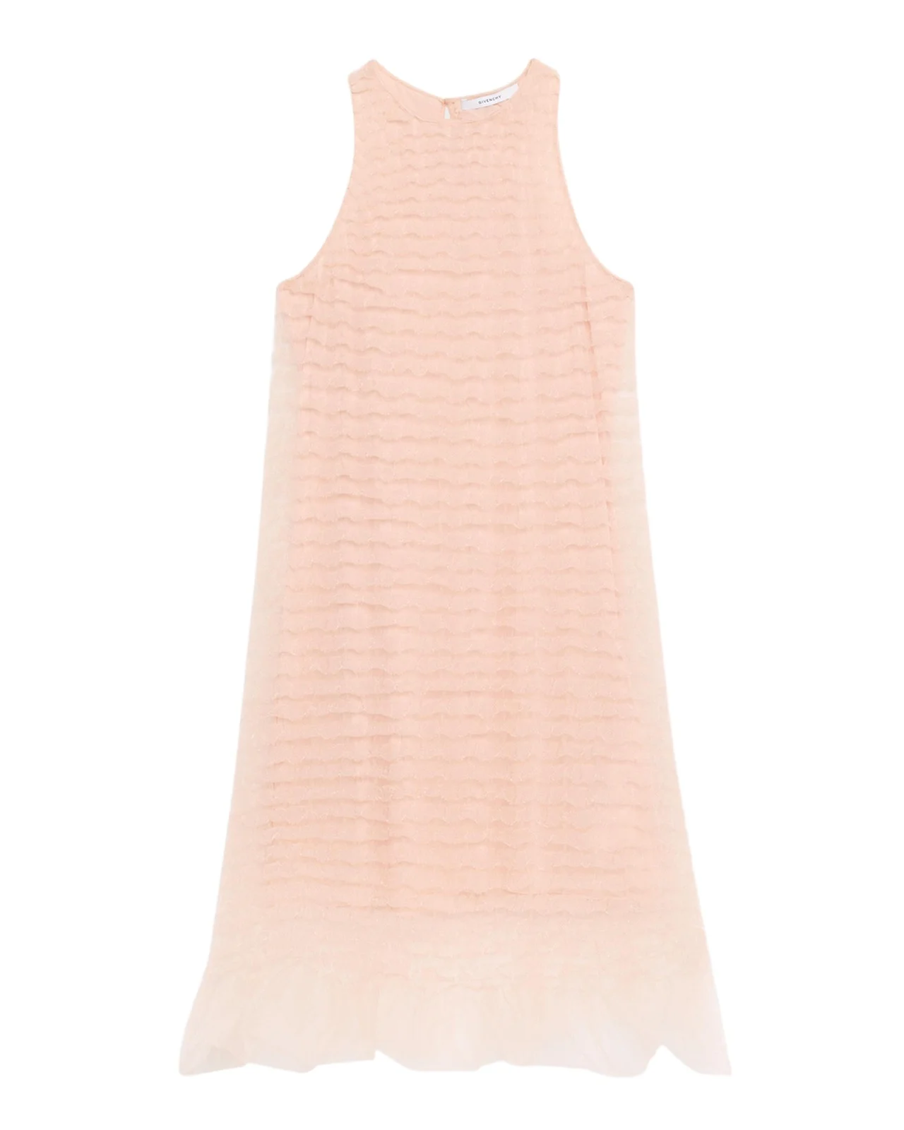Ruffle Tulle Sleeveless Mini Dress Ruffle Tulle Sleeveless Mini Dress