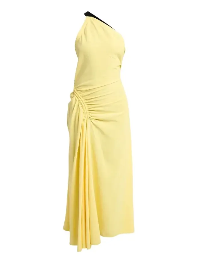 Sirena Ruched One-Shoulder Dress