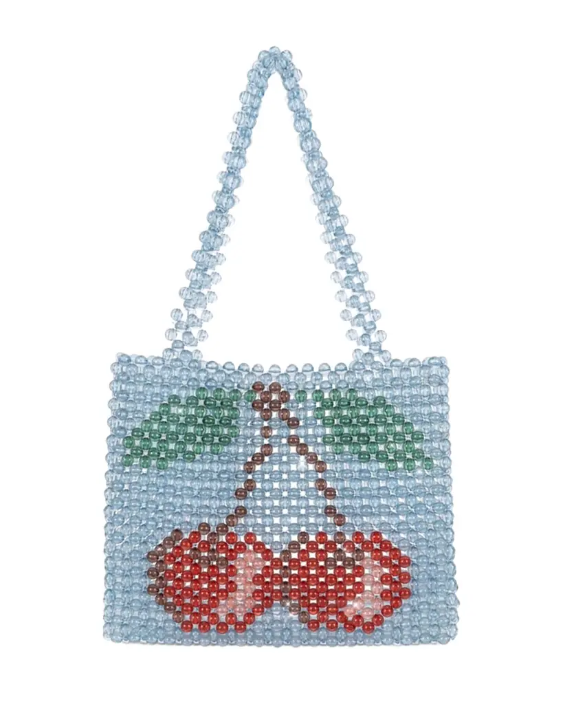 Konges Slojd Girl 's Cherry Perla Tote Bag | Image 1 Konges Slojd Girl 's Cherry Perla Tote Bag | Image 1