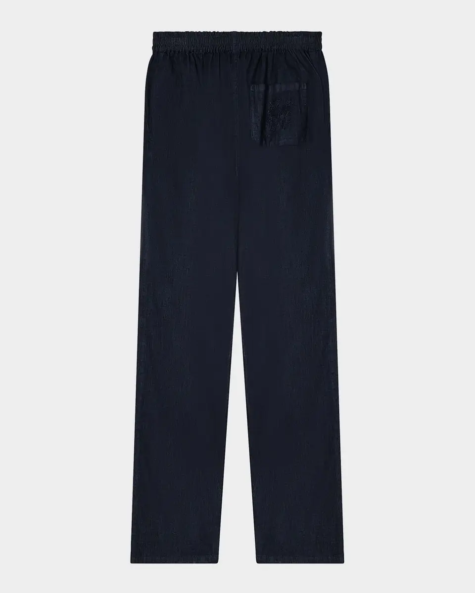 Emporio Armani Straight-Leg Lightweight Denim Trousers | Thumbnail 3 Emporio Armani Straight-Leg Lightweight Denim Trousers | Thumbnail 3