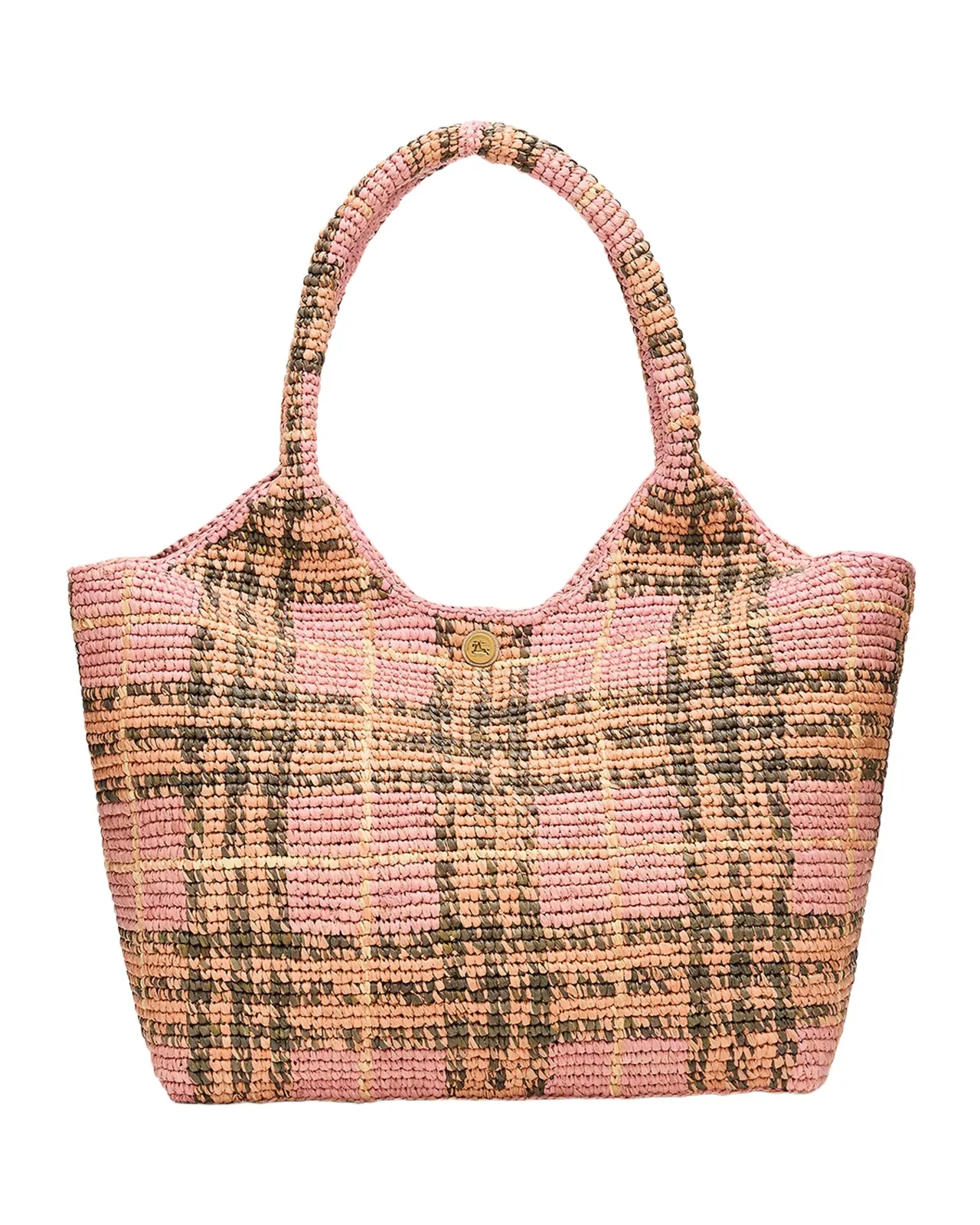 Extra Large Margate Raffia Check Tote Bag Extra Large Margate Raffia Check Tote Bag