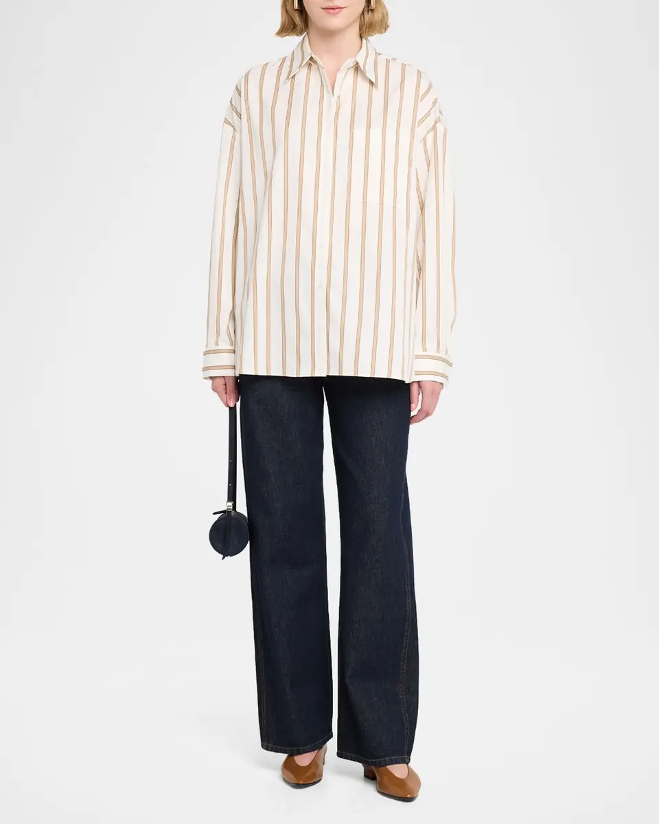 TWP Something Borrowed Striped Shirt | Thumbnail 2 TWP Something Borrowed Striped Shirt | Thumbnail 2