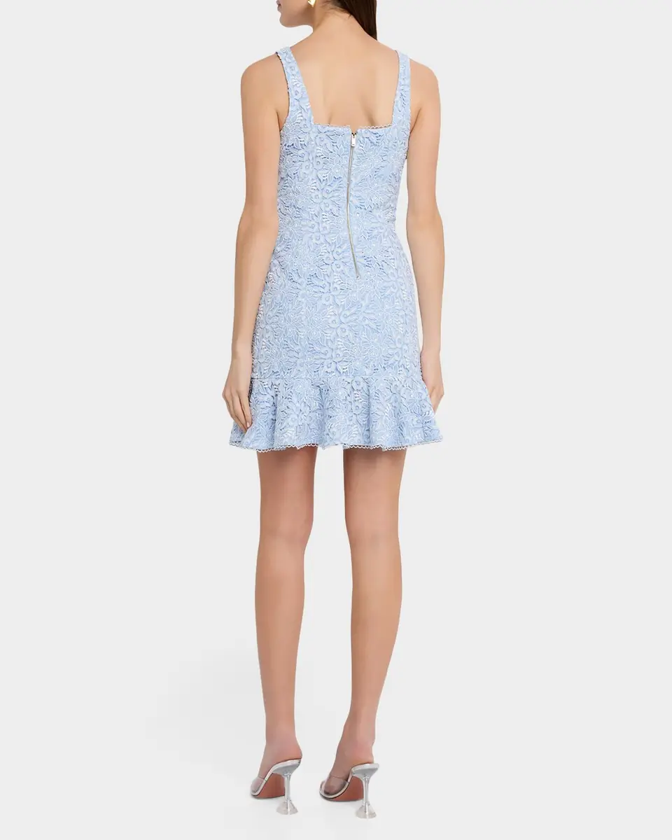 Generation Love Celena Two-Tone Lace Mini Dress | Thumbnail 2 Generation Love Celena Two-Tone Lace Mini Dress | Thumbnail 2