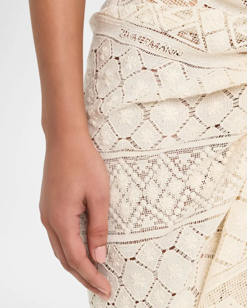 Zimmermann Woven Cotton Pareo Coverup | Thumbnail 5 Zimmermann Woven Cotton Pareo Coverup | Thumbnail 5