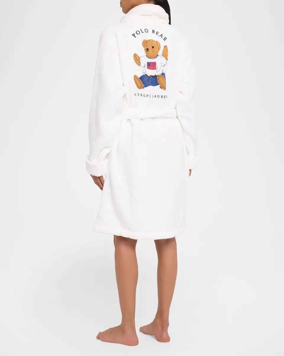 Polo Ralph Lauren Polo Bear Cotton Terry Robe | Thumbnail 3 Polo Ralph Lauren Polo Bear Cotton Terry Robe | Thumbnail 3
