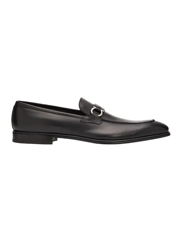 Men's Turner Side-Gancini Leather Loafers