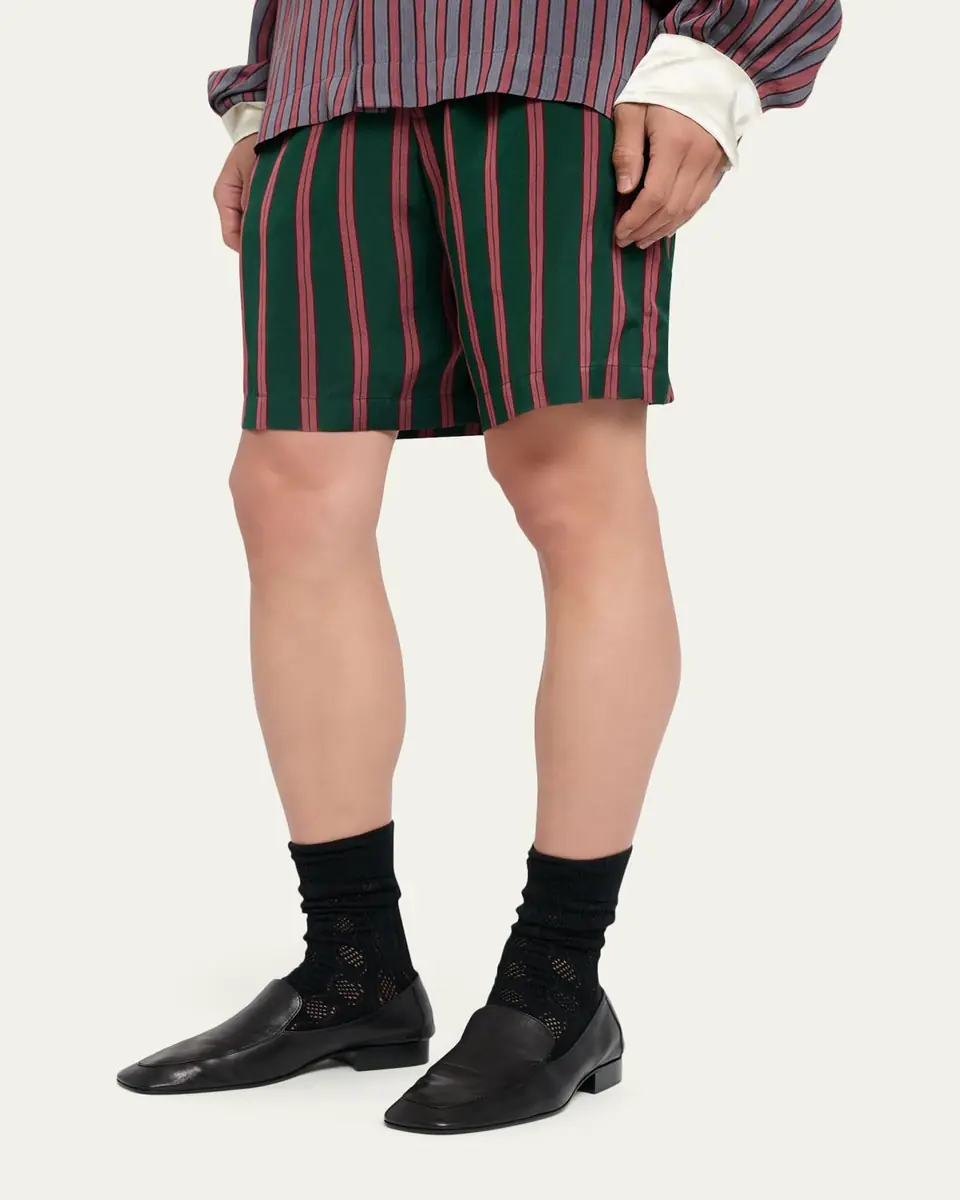 Dries Van Noten Men's Leather Dress Loafers | Thumbnail 2 Dries Van Noten Men's Leather Dress Loafers | Thumbnail 2