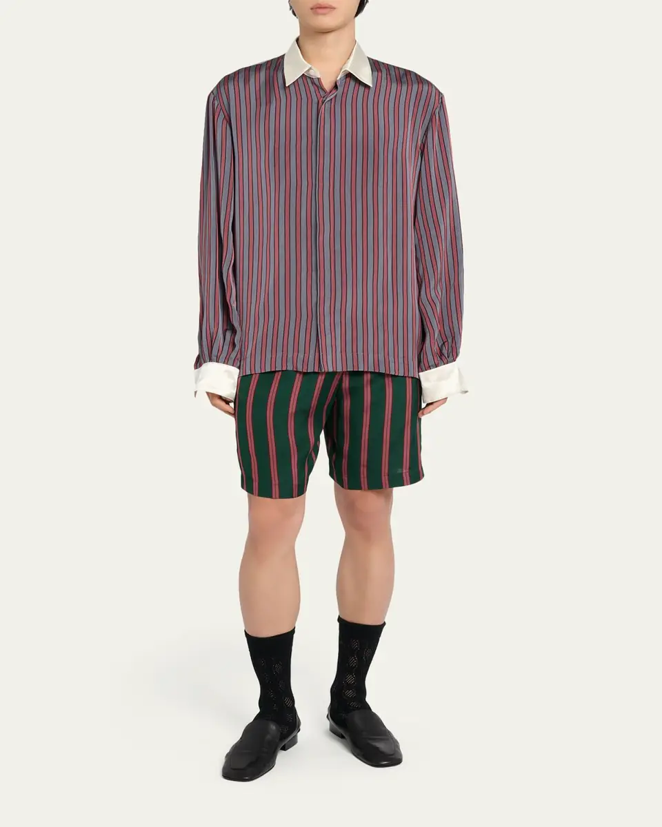 Dries Van Noten Men's Leather Dress Loafers | Thumbnail 3 Dries Van Noten Men's Leather Dress Loafers | Thumbnail 3