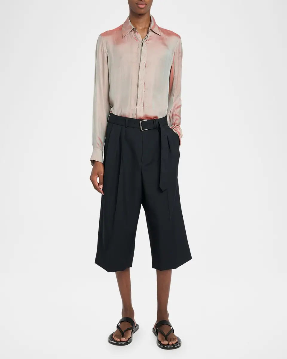 Dries Van Noten Men's Thong Leather Sandals | Thumbnail 2 Dries Van Noten Men's Thong Leather Sandals | Thumbnail 2