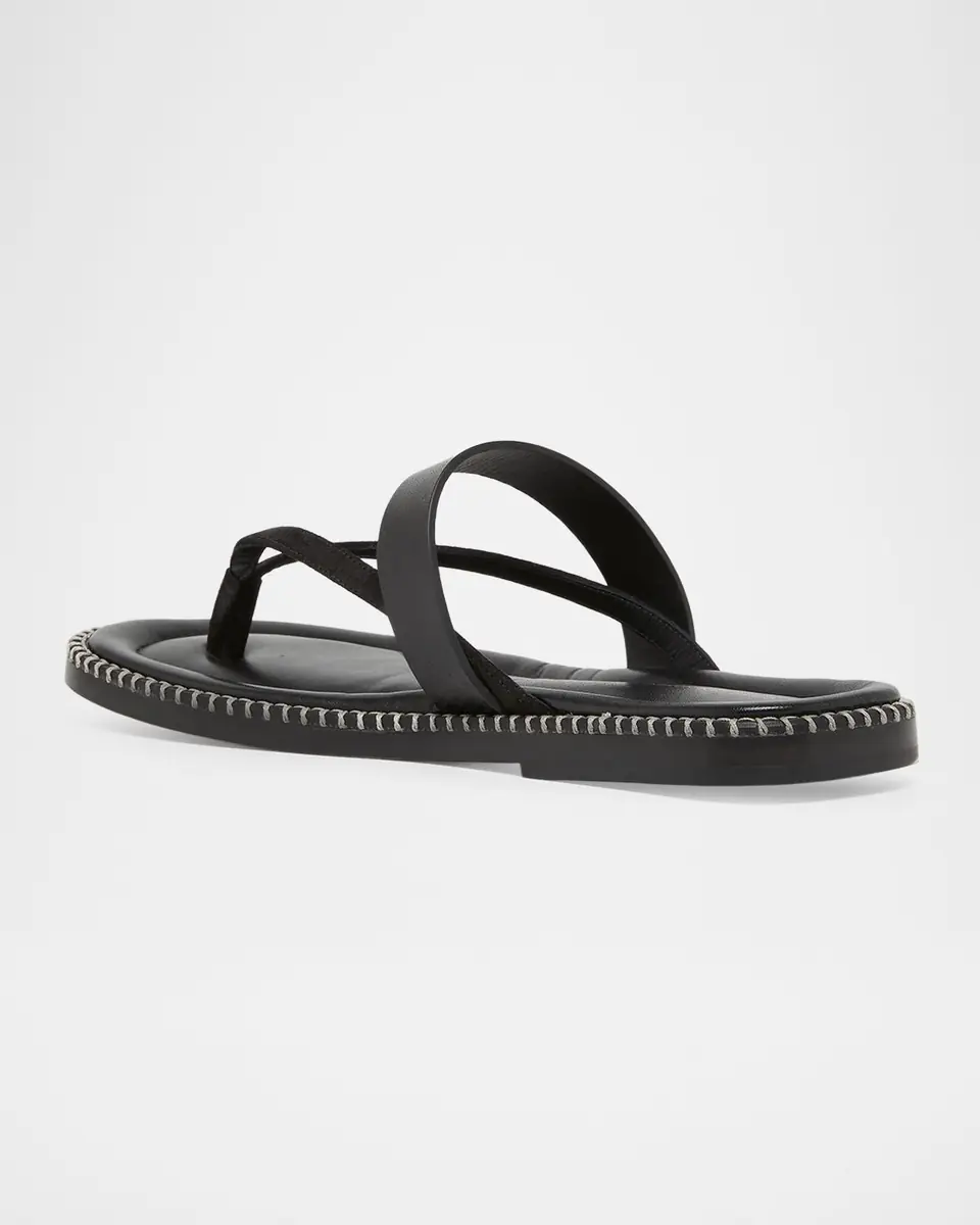 Dries Van Noten Men's Thong Leather Sandals | Thumbnail 3 Dries Van Noten Men's Thong Leather Sandals | Thumbnail 3