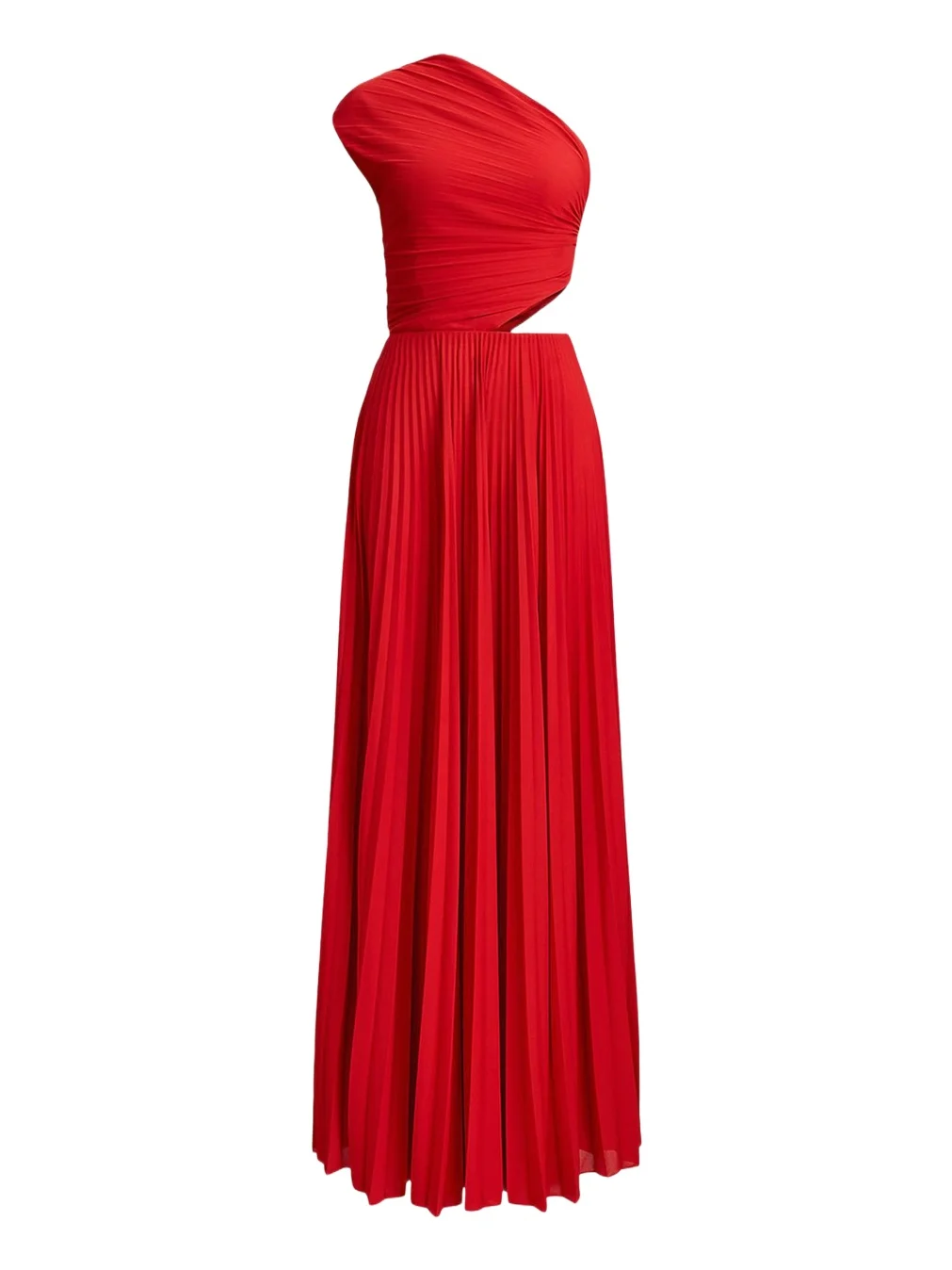 Ralph Lauren Collection Holin Pleated Jersey Evening Dress