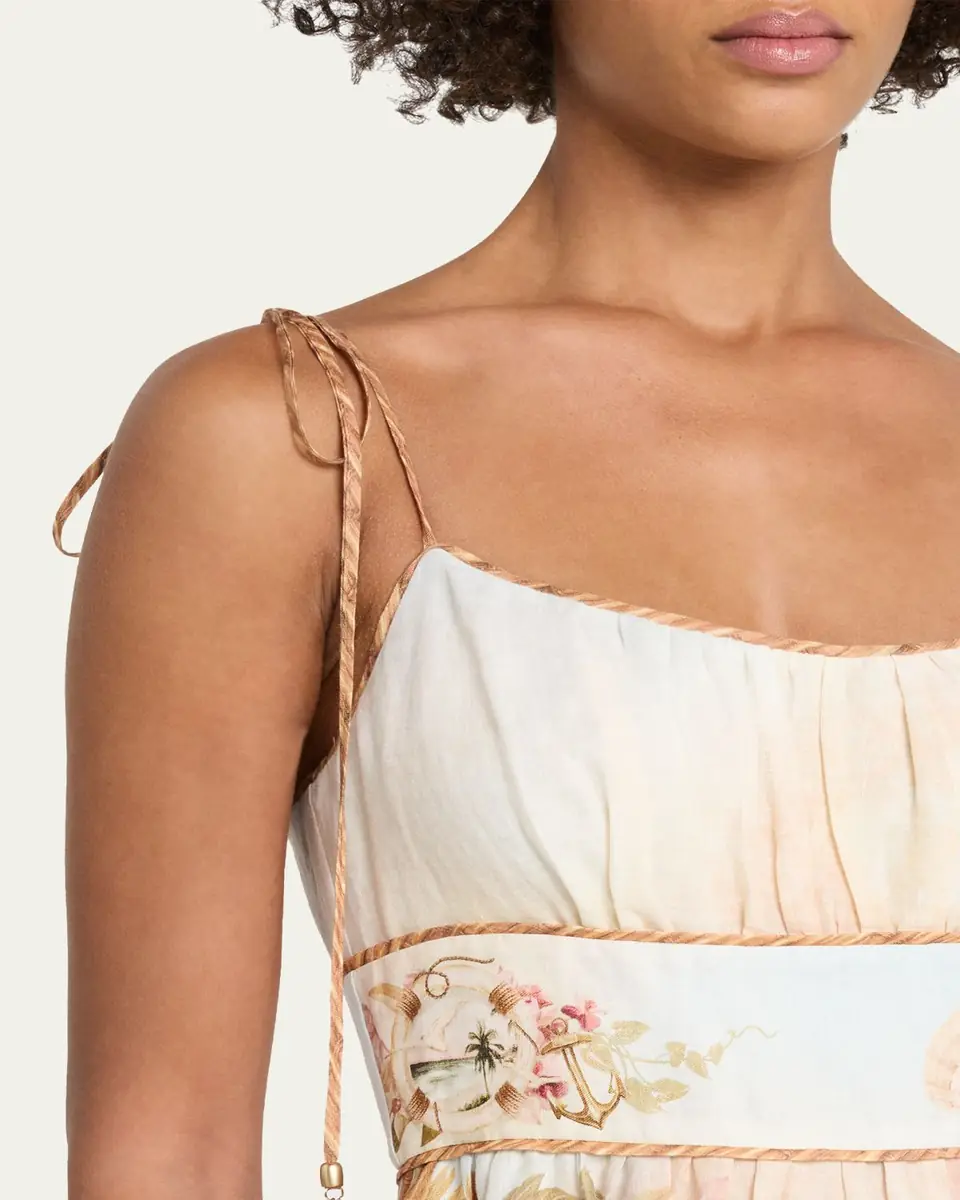 Zimmermann Mahon Picnic Midi Dress | Thumbnail 5