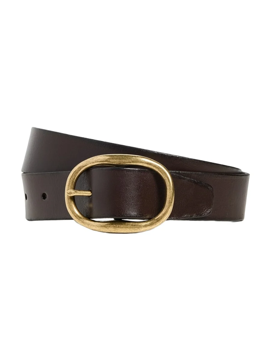 Oval Buckle Belt