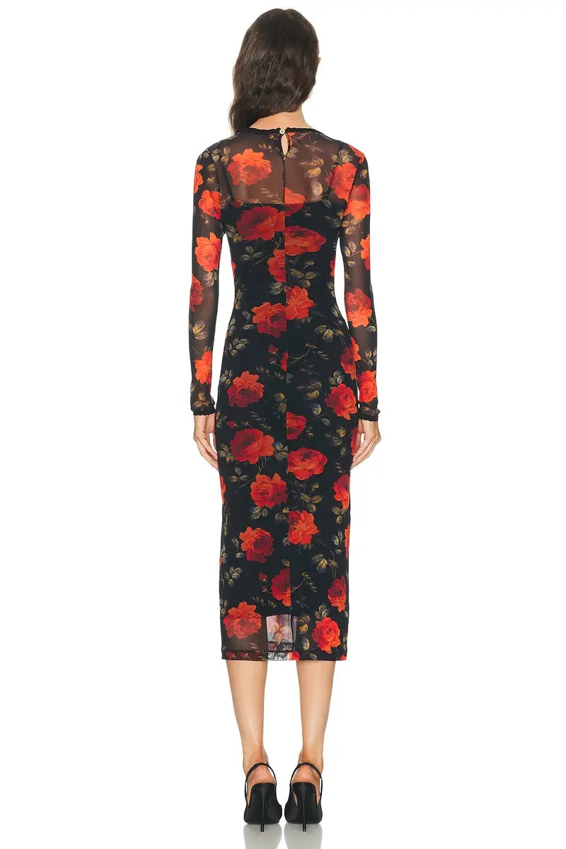 Carolina Herrera Long Sleeve Dress | Thumbnail 3 Carolina Herrera Long Sleeve Dress | Thumbnail 3