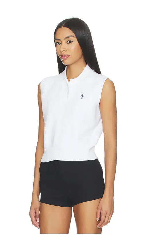 Polo Ralph Lauren Pima Cotton Sleeveless Polo | Thumbnail 2