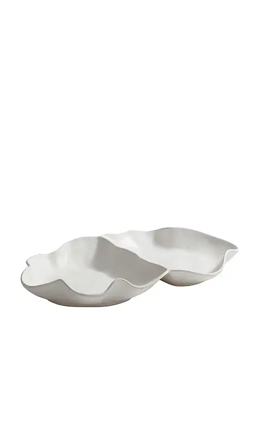 The Favorites Alfresco Ceramic Sectional Serving Bowl