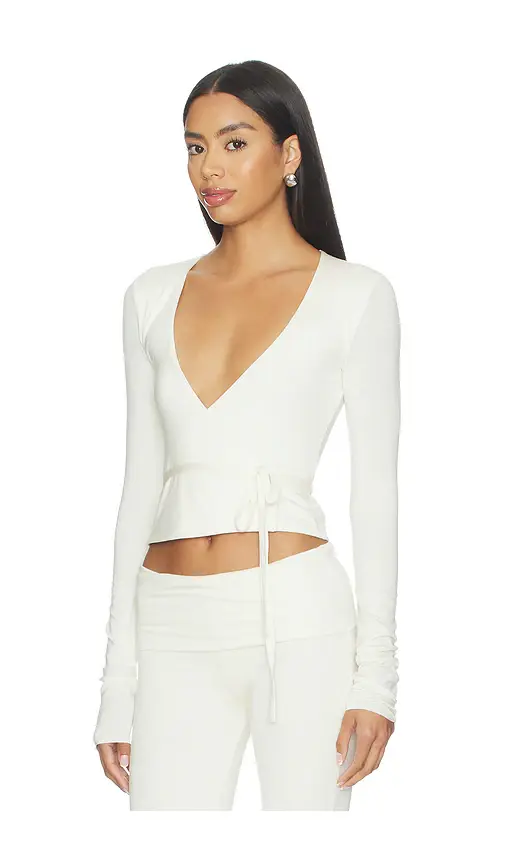 ÉTERNE Wrap Top | Thumbnail 2