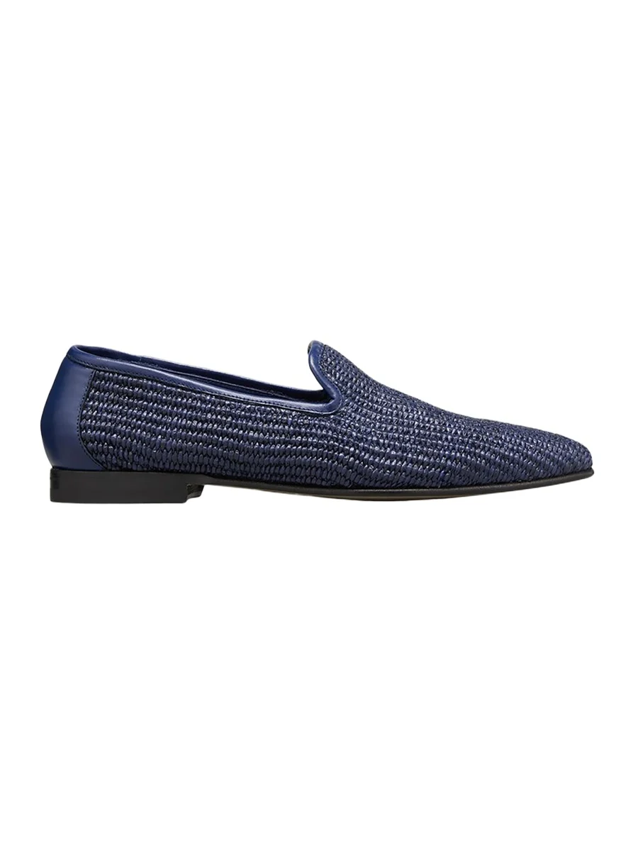 Men's Mario Raffia Slippers Men's Mario Raffia Slippers