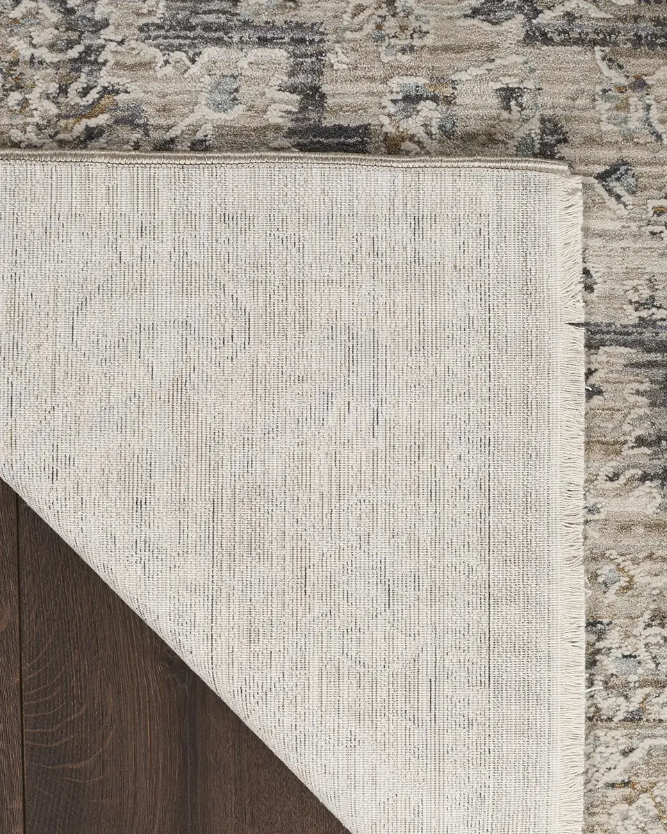 Nourison Lynx Ivory/Taupe Power-Loomed Rug | Thumbnail 4 Nourison Lynx Ivory/Taupe Power-Loomed Rug | Thumbnail 4