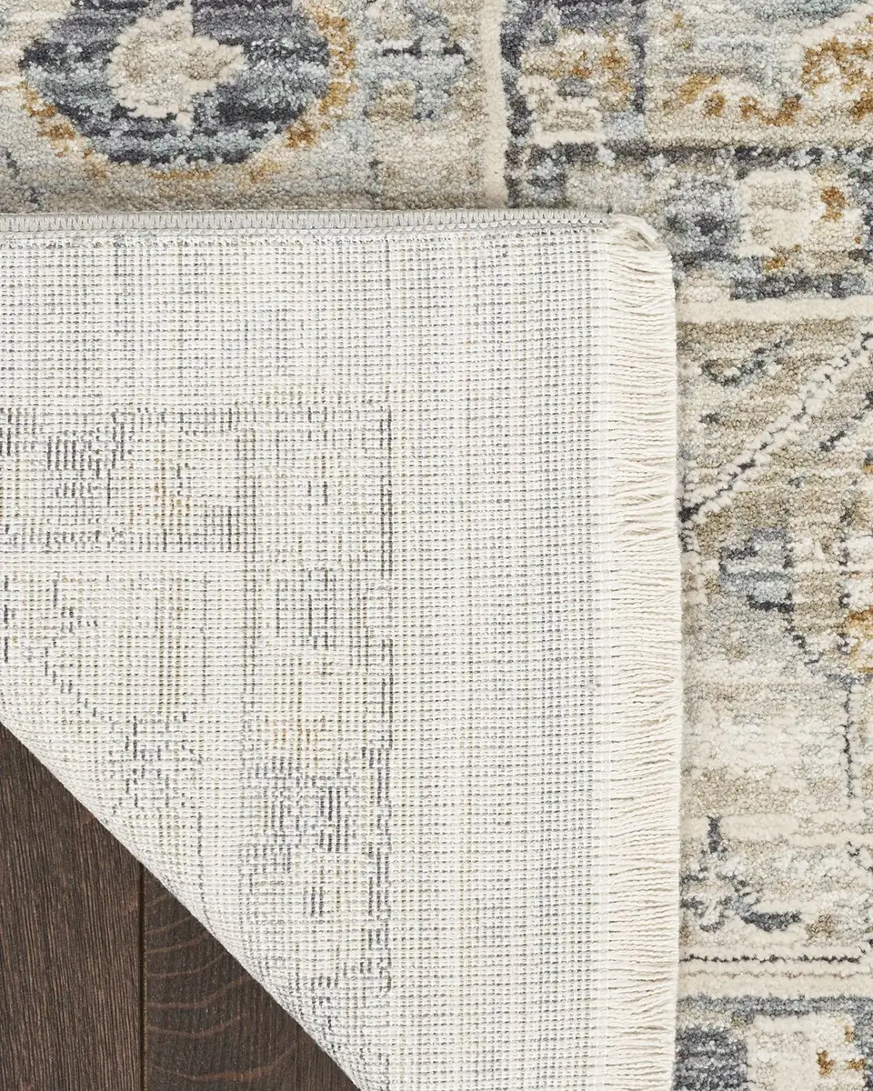 Nourison Lynx Light Blue Power-Loomed Rug | Thumbnail 4 Nourison Lynx Light Blue Power-Loomed Rug | Thumbnail 4