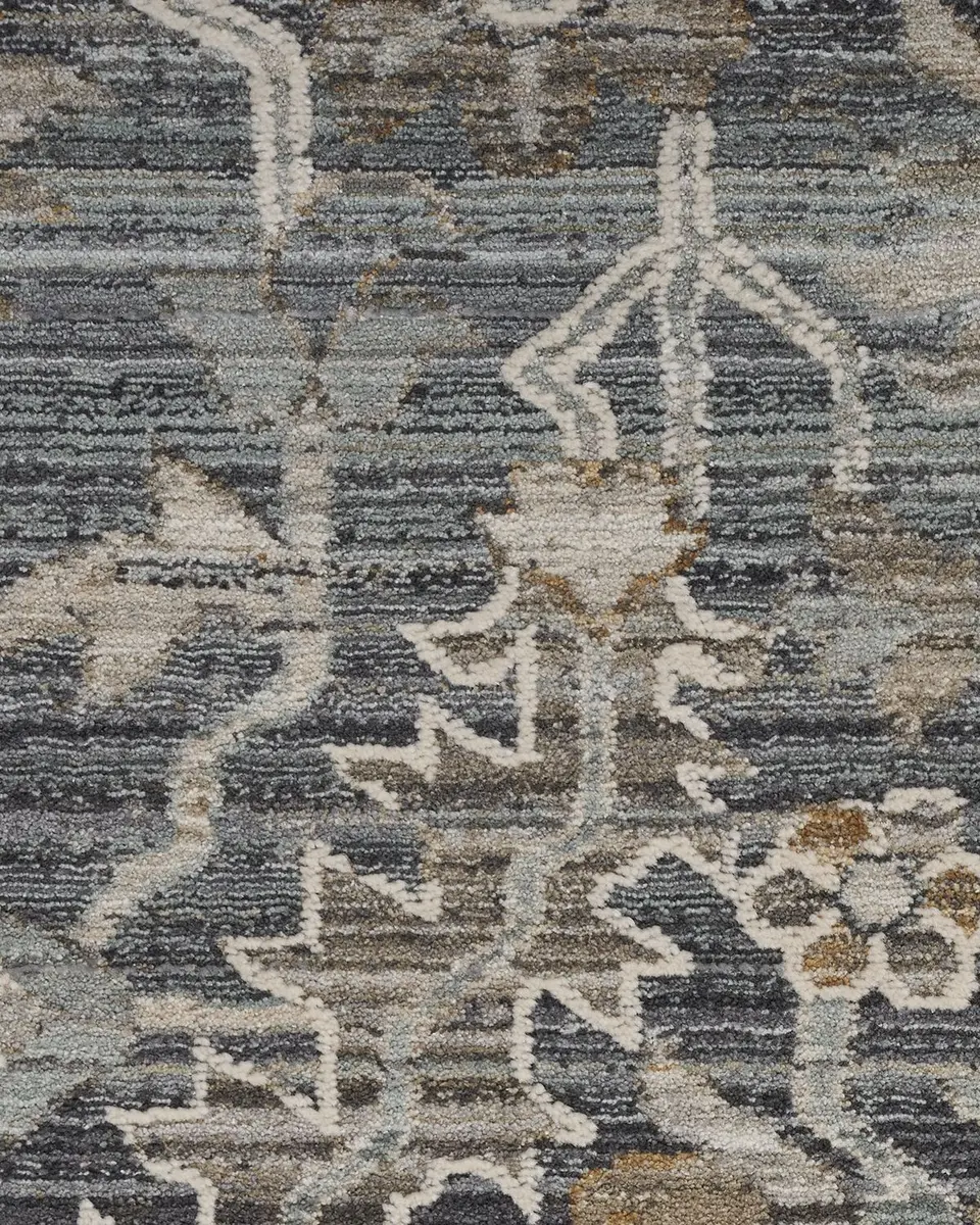 Nourison Lynx Navy Power-Loomed Rug | Thumbnail 5