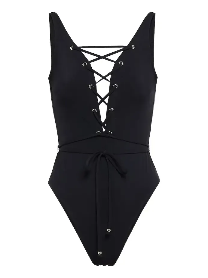 Alaïa Lace-up swimsuit Alaïa Lace-up swimsuit