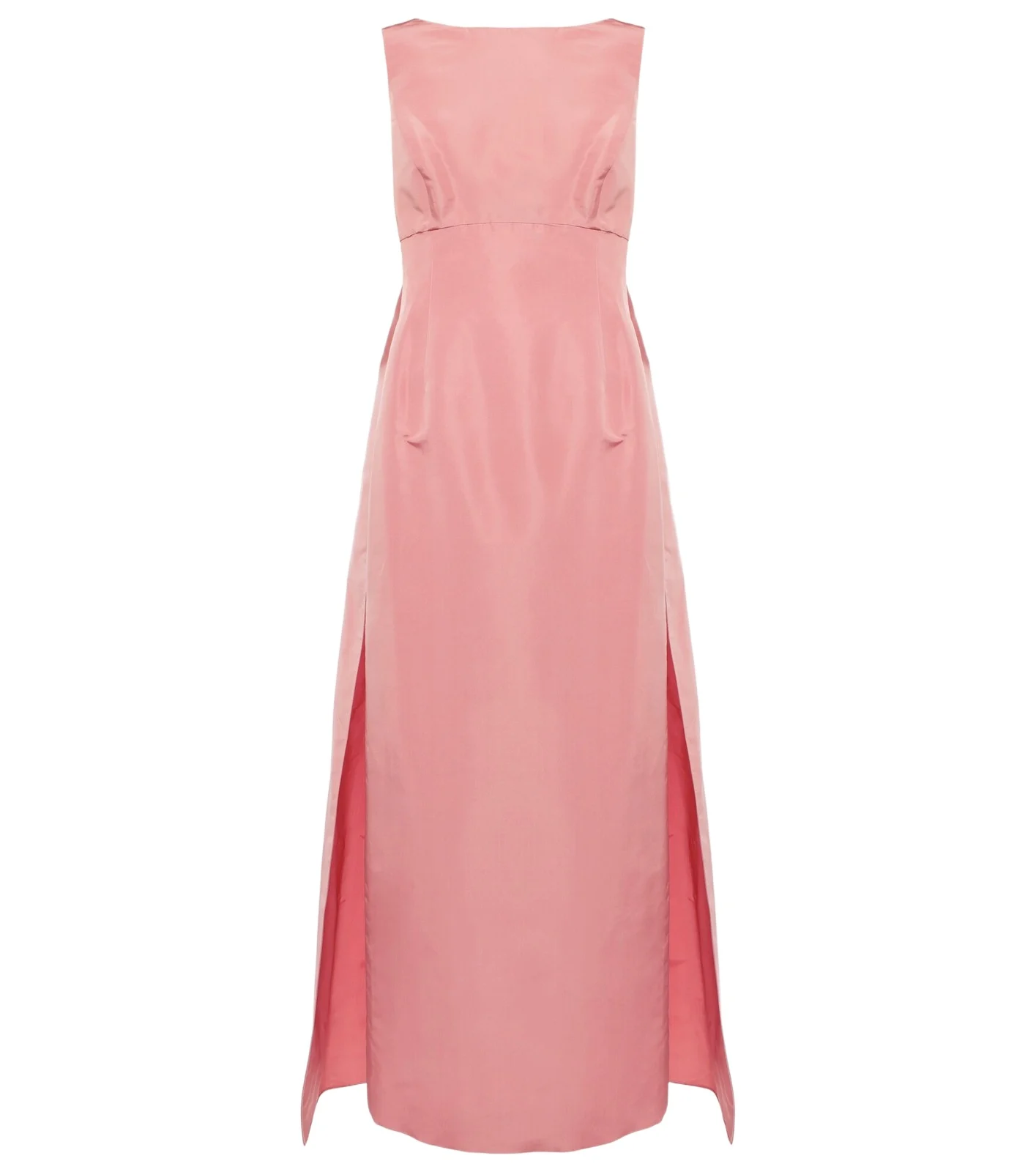 Caped silk faille gown Caped silk faille gown