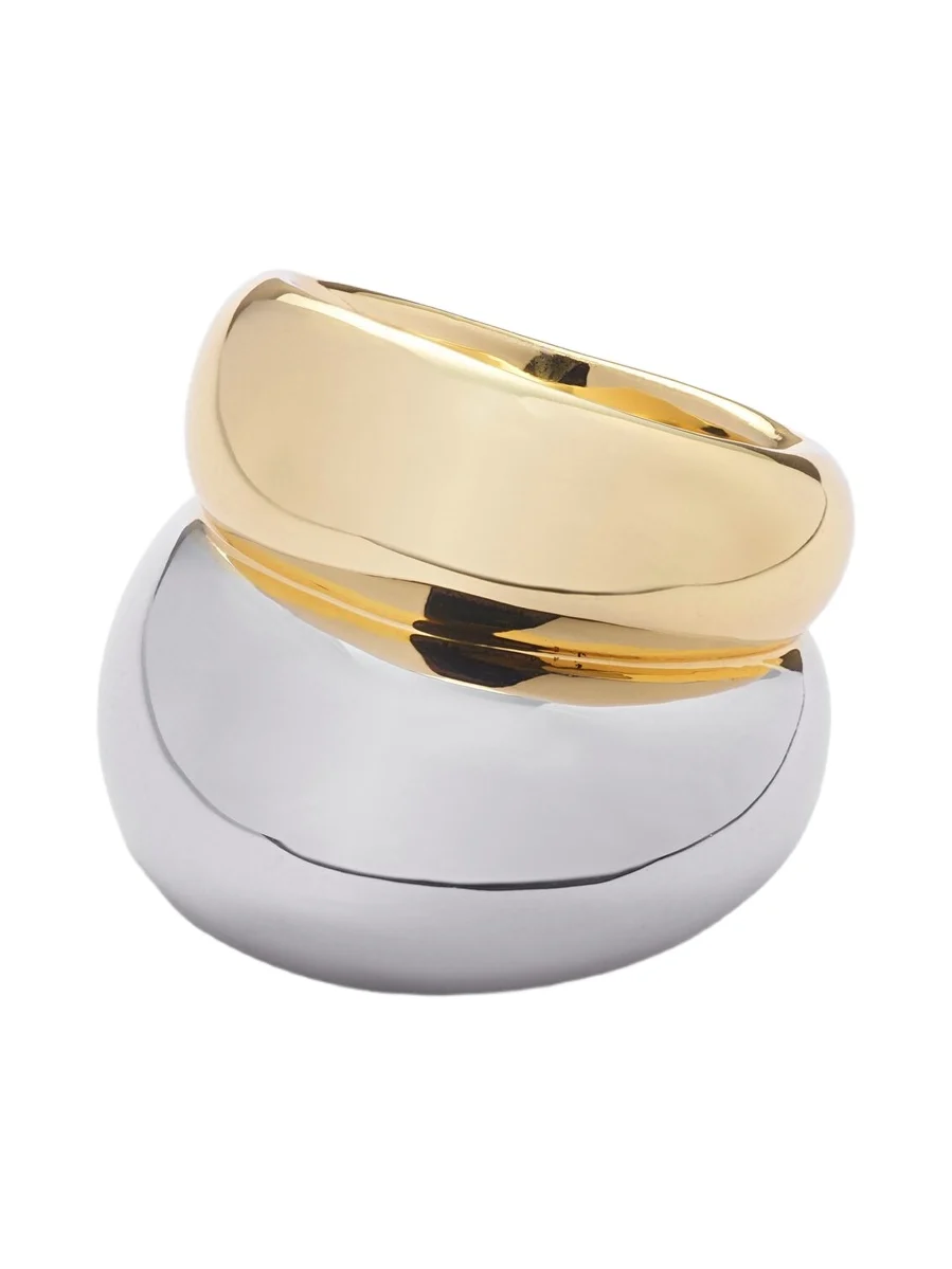Chavez yellow and white gold ring