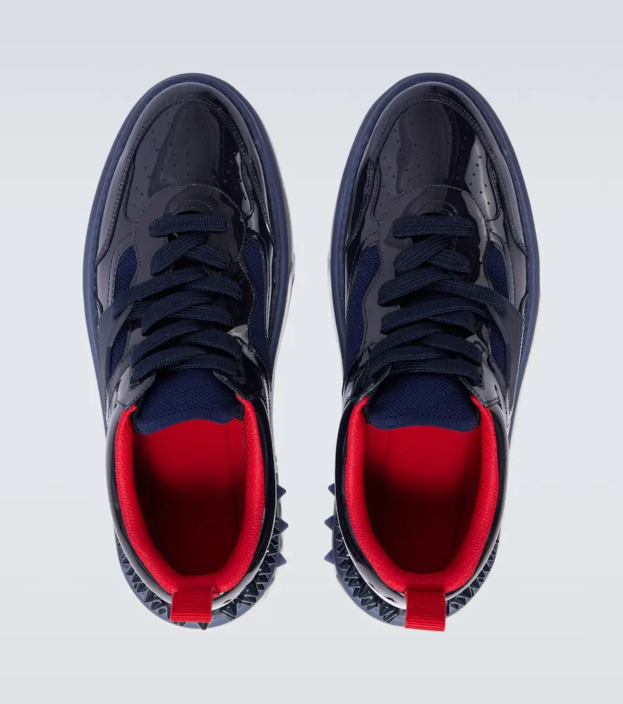 Christian Louboutin Astrocool embellished leather sneakers | Thumbnail 4
