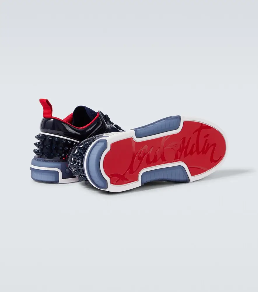Christian Louboutin Astrocool embellished leather sneakers | Thumbnail 5