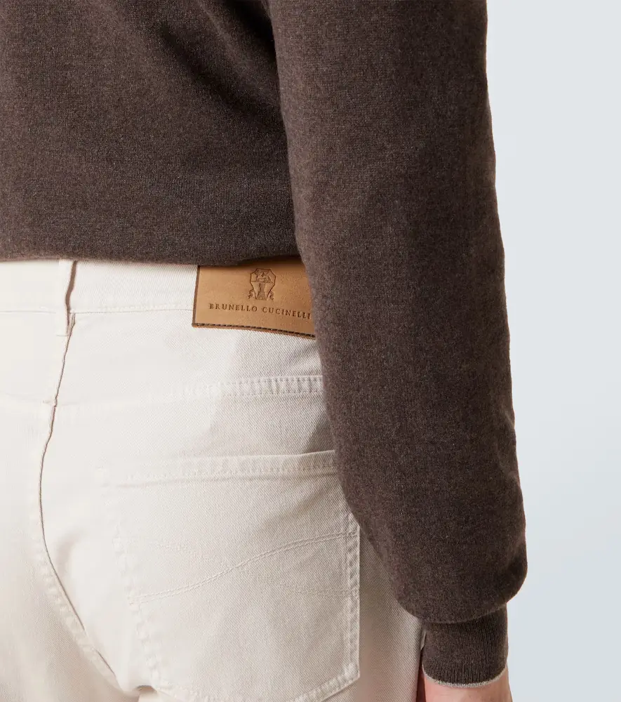 Brunello Cucinelli Mid-rise slim jeans | Thumbnail 3 Brunello Cucinelli Mid-rise slim jeans | Thumbnail 3