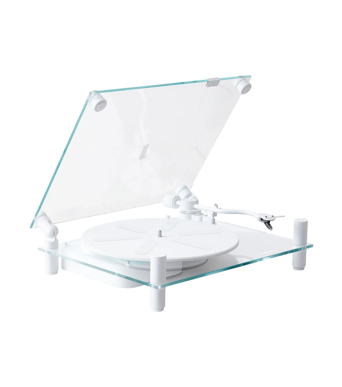 Transparent turntable