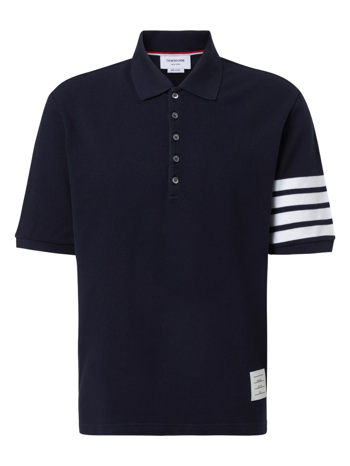 4-Bar cotton polo shirt 4-Bar cotton polo shirt